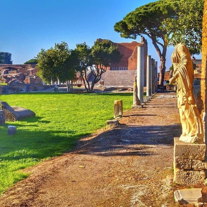 Per Antiqua Itinere Lejlighed Ostia Antica Eksteriør billede