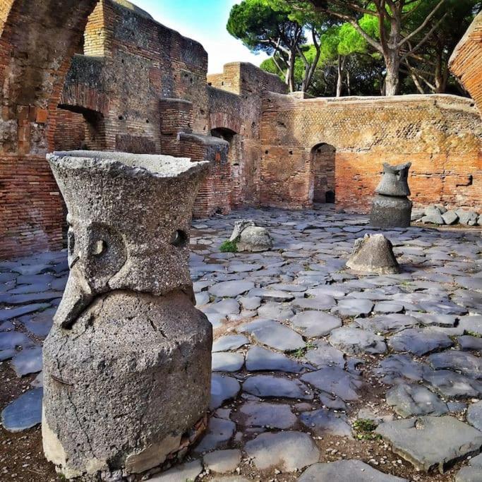 Per Antiqua Itinere Lejlighed Ostia Antica Eksteriør billede