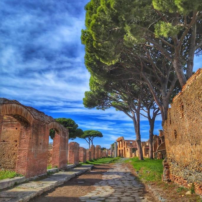 Per Antiqua Itinere Lejlighed Ostia Antica Eksteriør billede